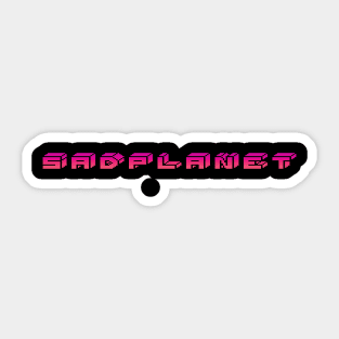 SadPlanet(Videogame) Sticker